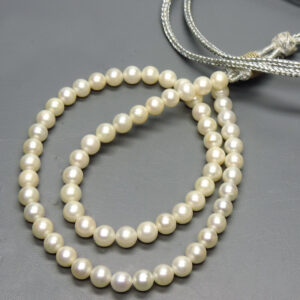Freshwater Pearl Round Bead Strand Necklace